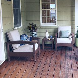 Trex® Outdoor Furniture™ Rockport Club 3 Piece Deep Seating Conversation Set